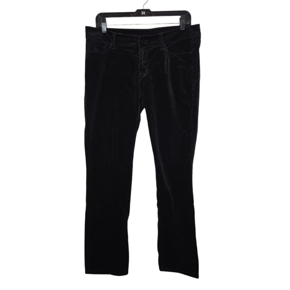 Ann Taylor Black Velvet Modern Fit Pants Size 10
